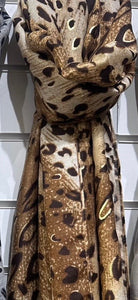 Brown Mix Scarf