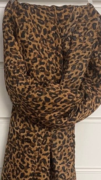 Animal Print Scarf