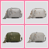 Cross Body Bag with Tassel Detail in Various Colours