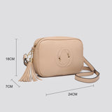 Cross Body Bag with Tassel Detail in Various Colours