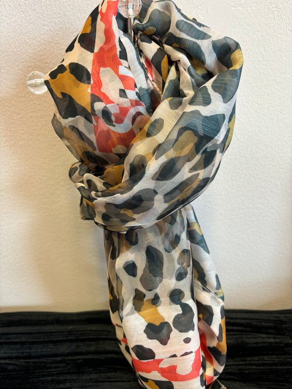 Animal Print Scarf