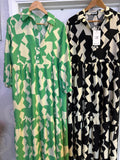 As Seen in Unique’s Video: Harlequin Print Dress in L/XL (14/16) in 4 Colours