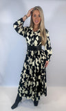 As Seen in Unique’s Video: Harlequin Print Dress in S/M (10-12) in 4 Colours. Can be worn lose or belted .