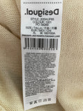 Desigual Embellished Cotton Mix Jumper - Size XL