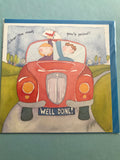 Driving Test Card in Two Designs