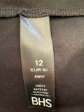 Sophie Gray Lined Chiffon Dress - Size 12