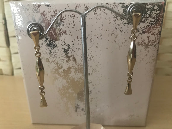 Long Gold Earrings