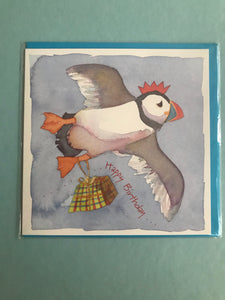 Puffin Birthday Card