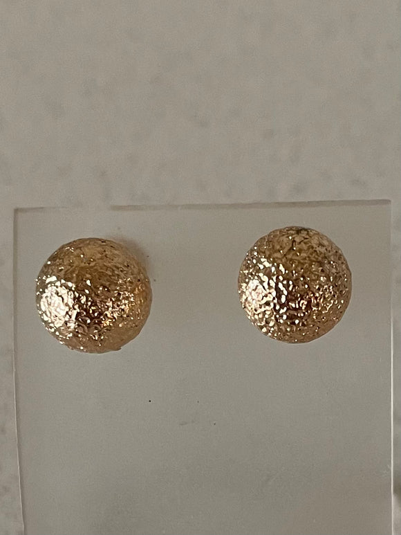 Gold Small Ball Stud