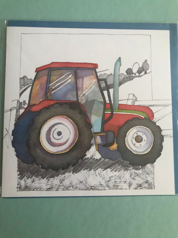 Tractor Card in Two Designs