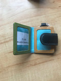 Leather Double Photo Key Rings