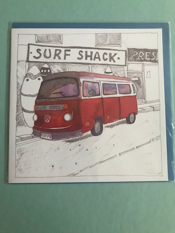 Camper Van Card in Two Designs