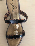 High Wedge Mules in Size 5 & 6 Only - REDUCED