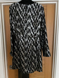 Black & Silver Lined. NEW with Tags - Size 16