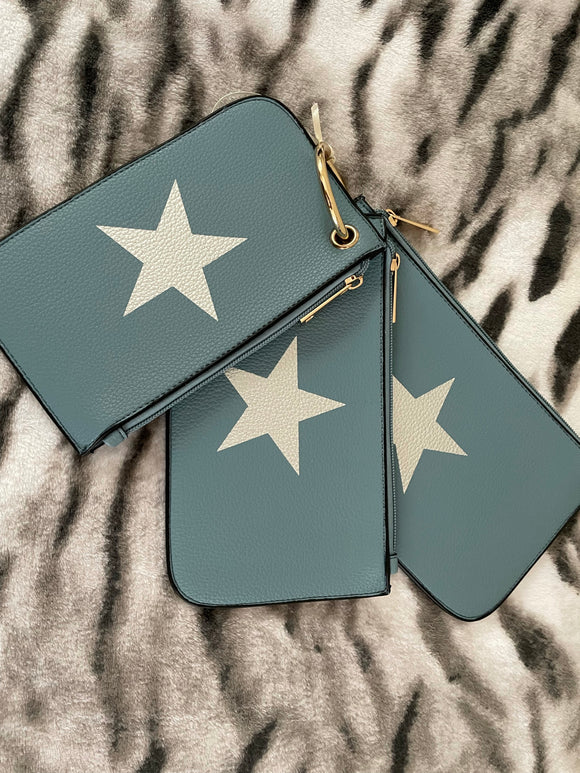 Set of Three Detachable Purses