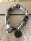 Stretch Charm Bracelet in Two Designs