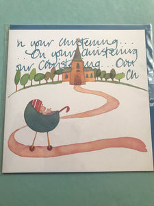 Christening Card in Two Designs