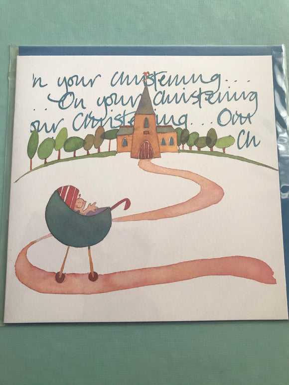 Christening Card in Two Designs