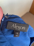 Alexon Royal Blue Fully Lined Dress. NEW with Tags - Size 14