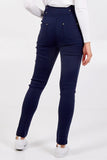 Easy Wear Navy Stretch Skinny Jeans. Size 8-14