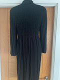 Studio M Black Polo Neck Knitted Dress - Size M