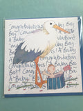 Baby Boy Arrival Card in Three Designs