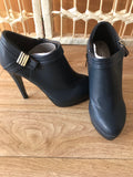 Navy Shoe Boot - REDUCED