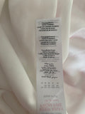 Fully Lined Pink & Cream Polka Dot Maxi Dress - Size 10