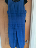Alexon Royal Blue Fully Lined Dress. NEW with Tags - Size 14