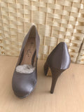 Mink Satin Court Shoe in Various Sizes REDUCED