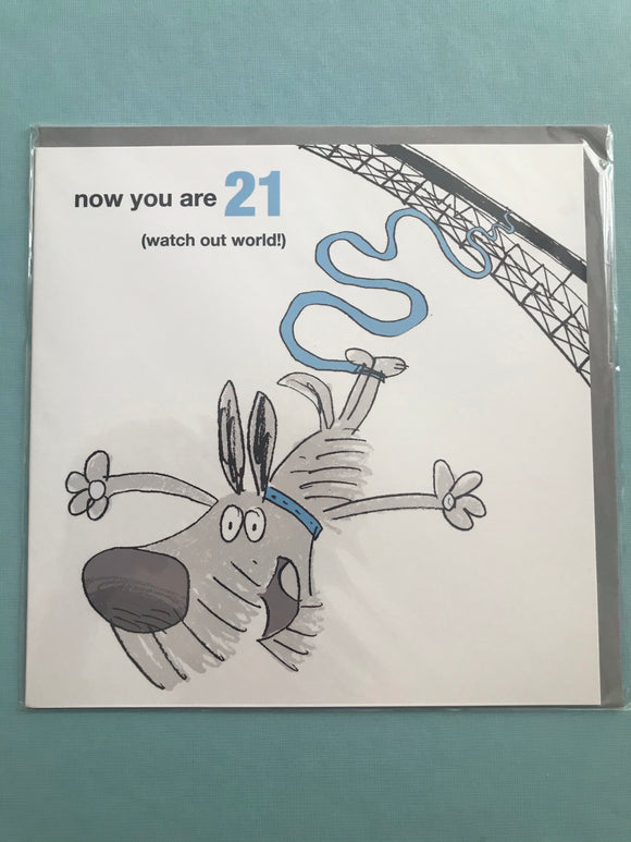 21st Birthday Card