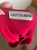 Laetitia Mem Red Two Layer Ribbed Jumper - One Size