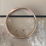 Rose Gold 'Mum' Bangle - Engraved On the Outside & Inside