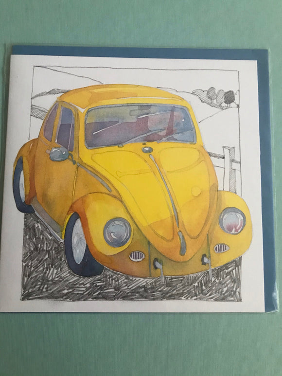 Classic Car Cards in Five Designs