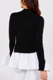 Black Turtle Neck Shirt Jumper in Small & Medium