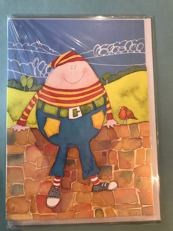 Humpty Dumpty Birthday Card