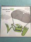 60th Birthday Card in Two Designs