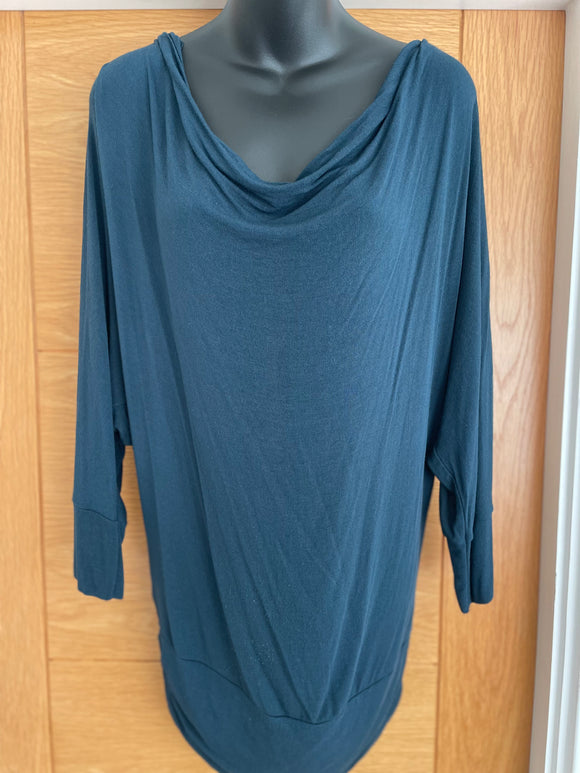 Phase Eight Cowl Neck Top - Size M