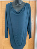 Phase Eight Cowl Neck Top - Size M